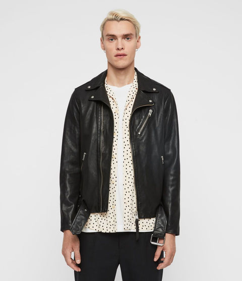 RIGG LEATHER BIKER JACKET