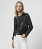 Women's FIA LEATHER BIKER JACKET