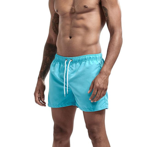 Men's Beach Short Pants Board GYM Running Fashion Man Surfing Beach Pants Shorts with Pocket Quick Dry Swimming