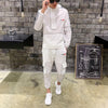 Tsingyi Reflective Multi-pocket Shirts+Ankle-length Cargo pants 2pcs Sets Tracksuit Men Women Couples Streetwear Reflect Sets