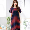 Summer Cotton M-5XL Sleepwear Women Nightdress Womens Cotton Cartoon Ladies Nightgown Sexy Nightwear Plus Size Home Sleep Dress