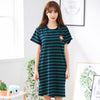 Summer Cotton M-5XL Sleepwear Women Nightdress Womens Cotton Cartoon Ladies Nightgown Sexy Nightwear Plus Size Home Sleep Dress