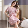 Summer Cotton M-5XL Sleepwear Women Nightdress Womens Cotton Cartoon Ladies Nightgown Sexy Nightwear Plus Size Home Sleep Dress