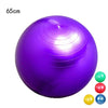 Anti-Burst Yoga Balls Fitness Fitball Yoga Pilates Ball Gym Massage Balance Balls 65cm Proof 5 Colors Training PVC Thicken Bolas