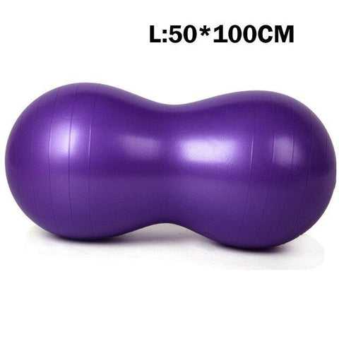 Large Size Peanut Yoga Ball Body Building Balance Ball Anti-Burst Pilates Ball Home Exercise Equipment Fitness ball