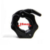 1 Pair Olympic Spinlock Collars Lock Barbell Dumbbell Clips Clamp Weight Bar Lock lifting Bar Gym Dumbbell Fitness Body Building