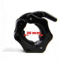 1 Pair Olympic Spinlock Collars Lock Barbell Dumbbell Clips Clamp Weight Bar Lock lifting Bar Gym Dumbbell Fitness Body Building