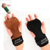 Weightlifting Leather Gloves Bodybuilding Gym Fitness Gloves Dumbbell Barbell Kettlebells Hand Pad Workout Training Gloves