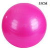 Yoga Ball Gymnastic Fitness Pilates Ball Balance Exercise Gym Indoor Fitness Training Yoga Core Ball 45-95CM Inflator Pump Free