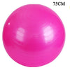 Yoga Ball Gymnastic Fitness Pilates Ball Balance Exercise Gym Indoor Fitness Training Yoga Core Ball 45-95CM Inflator Pump Free