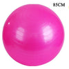 Yoga Ball Gymnastic Fitness Pilates Ball Balance Exercise Gym Indoor Fitness Training Yoga Core Ball 45-95CM Inflator Pump Free