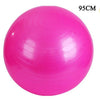 Yoga Ball Gymnastic Fitness Pilates Ball Balance Exercise Gym Indoor Fitness Training Yoga Core Ball 45-95CM Inflator Pump Free