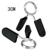 2 Pcs 28mm 30mm with Handle Dumbbells Barbell Spring Clips Ultra-soft Protective Cover Convenient and Save Time