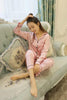 Pajamas Sets Spring Autumn 11 Colors Solid Color Women Long Sleepwear Suit Home Women Gift Female Sleepwear E0023