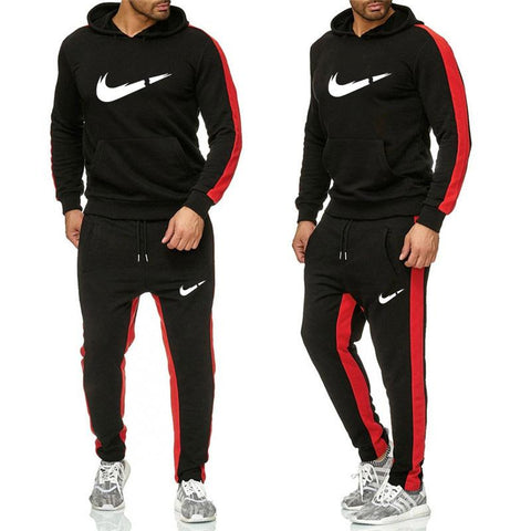 Men Sportswear Hoodies Pants Set Sprin Track Suit Clothes Casual Tracksuit Men Sweatshirts Coats Male Joggers Streetwear