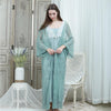 Lace Robe & Gown Set Women Long Nightgowns Vintage Sleepwear Elegant Loose Robe Set European Classical Robes Pretty Ladies Gift