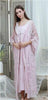 Lace Robe & Gown Set Women Long Nightgowns Vintage Sleepwear Elegant Loose Robe Set European Classical Robes Pretty Ladies Gift