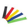 Set 5 Pieces Resistance Bands Elastic Loops Band for Body Shaping Yoga Fitness Strength Training Home GYM Workout