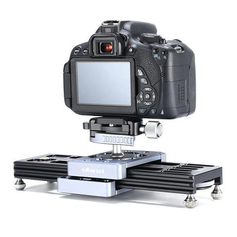 Ulanzi SL-260 Pocket Camera Slider Track Rail for Video Camera DSLR Camcorder Phone Mini Portable DSLR Slider Rail Systerm