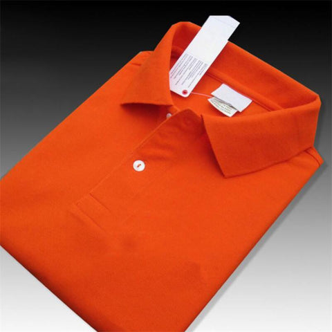 100% Cotton 2019 Summer Men's short sleeve polos shirts Plus size XS-4XL casual solid color mens polos shirts fashion mens tops