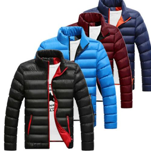 Men's Packable Down Jacket Men's Ultra Lightweight Packable Puffer Down Jacket Men Lightweight Stand Collar Packable Down Jacket