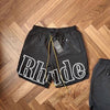 19SS RHUDE Rhude X Patron New Version Shorts Men Summer RHUDE Mesh Swimming Trunk 3 Options Unisex Zipper Drawstring Short