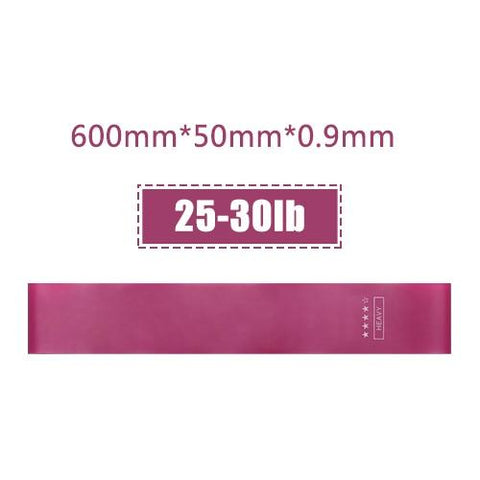 Resistance Bands Gym Fitness Gum Training Pull Rope 0.35mm-1.1mm Pilates Sport Rubber Fitness Bands Crossfit Workout Equipment