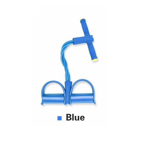 4 Tube Resistance Bands Latex Pedal Exerciser Sit-up Pull Rope Expander Elastic Bands Yoga equipment Fitness Gum Workout