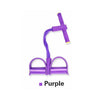 4 Tube Resistance Bands Latex Pedal Exerciser Sit-up Pull Rope Expander Elastic Bands Yoga equipment Fitness Gum Workout