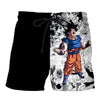 Dragon Ball Board Shorts Beach Summer Men Luffy Vegeta 3D Print Sport Anime Surfing Trunks Swimwear Super Saiyan Short Pants