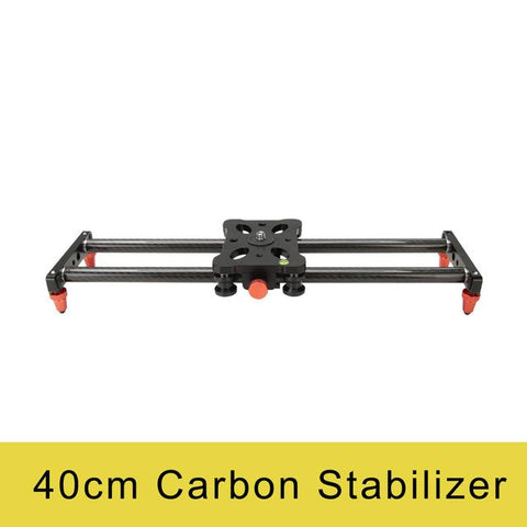 40cm DSLR Camera Video Carbon Slider Track Dolly Rail Stabilizer System for Canon Pentax Sony Camcorder SLR Movie Film