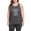 20 Sided Dice Magic The Gathering Plus Size Workout Casual Tank Tops Womens