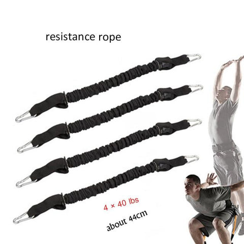 120LBS Power Boxing Resistance Bands Endurance Agility Pull Rope Crossfit Rubber Resistance Band Basketball Leap Training Rope