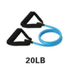 120cm Fitness Resistance Bands Elastic bands for Fitness Rubber Expander Pull Rope Exercise Tube Workout Bands Training Crossfit