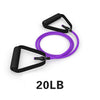 120cm Fitness Resistance Bands Elastic bands for Fitness Rubber Expander Pull Rope Exercise Tube Workout Bands Training Crossfit