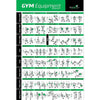 Bodybuilding Gym Sport Fitness Dumbbell Poster Kettlebell Workout Exercise Training Chart Art Wall Poster Print Home Decor