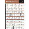 Bodybuilding Gym Sport Fitness Dumbbell Poster Kettlebell Workout Exercise Training Chart Art Wall Poster Print Home Decor