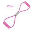 Resistance Bands 8 Word Chest Developer Expander Rubber Latex Elastic Bands Stretch Yoga Training Fitness Exercise Equipment