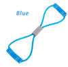 Resistance Bands 8 Word Chest Developer Expander Rubber Latex Elastic Bands Stretch Yoga Training Fitness Exercise Equipment