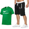Summer Two Piece Men Short Sleeve T Shirts Top+Shorts Men's Tracksuits 2019 New Casual Sportswear Tops and Jogger shorts