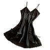 New Sexy Women Sleepwear Dress Lace Nightgowns Nightdress Spaghetti V-Neck Silk Straps Dresses