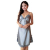 New Sexy Women Sleepwear Dress Lace Nightgowns Nightdress Spaghetti V-Neck Silk Straps Dresses