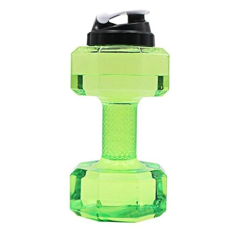 2.2L Outdoor Gym Dumbbell Kettle Sports Large Water Bottle Sports Running Fitness Cycling Kettle Climbing Picnic Bottles