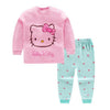 8 colors 2pcs/set kids baby girls clothes top+pants cotton baby pajamas sleepwear