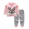 8 colors 2pcs/set kids baby girls clothes top+pants cotton baby pajamas sleepwear