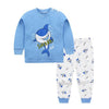 8 colors 2pcs/set kids baby girls clothes top+pants cotton baby pajamas sleepwear