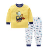 8 colors 2pcs/set kids baby girls clothes top+pants cotton baby pajamas sleepwear