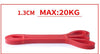 Resistance Bands Natural Latex Expander Power 208cm Yoga Rubber Loop Band Training Power Band Fitness Elastic Bands
