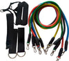 YOUGLE Fitness Equipments Workout Resistance Bands Latex 11pcs/set Exercise Pilates Tubes Pull Rope Expanders Training