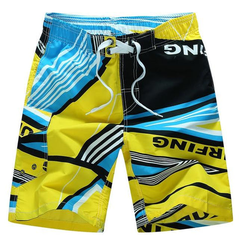 Men's Surf Board Shorts Surfing Beach Trunks Swimming Wear Bermudas Masculina Swimwear Plus Size 4XL 5XL 6XL